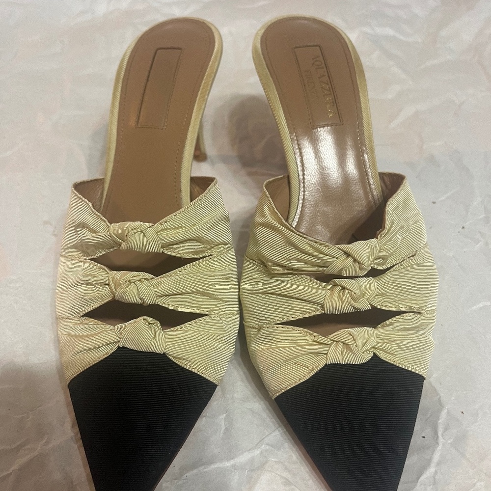 AQUAZZURA Mondaine 75 mules